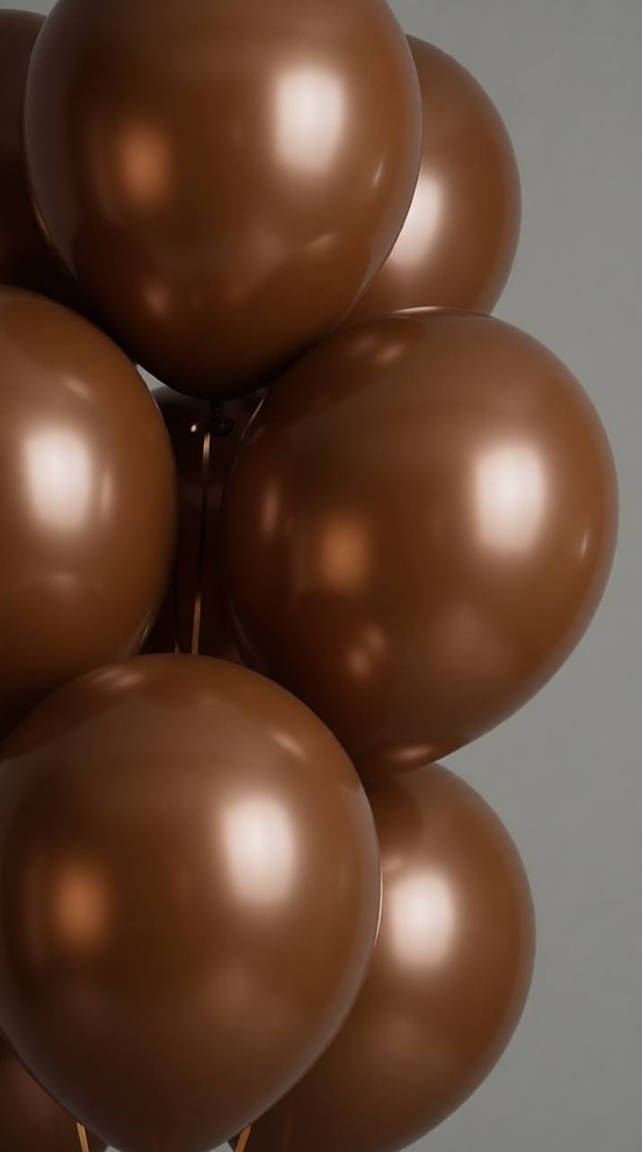 Гелиевые шары «Коричневые»